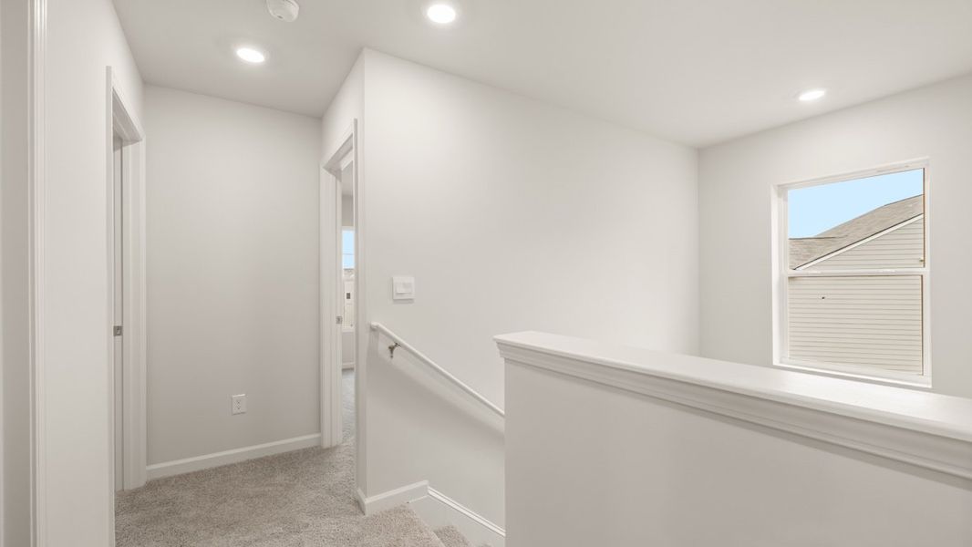 Representative unfurnished interior of a home built from the Belhaven by D.R. Horton in Pointe Park, Union City (Image 25). Representative unfurnished interior of a home built from the Belhaven by D.R. Horton in Pointe Park, Union City (Image 25).