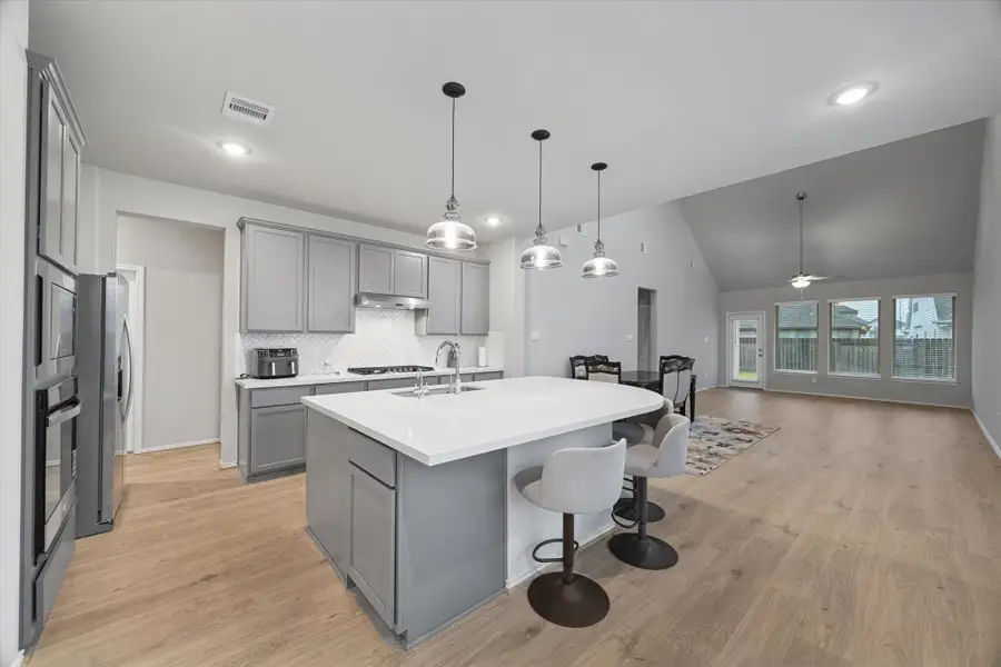 Furnished interior view inside a new home in , Richmond (Image 8).