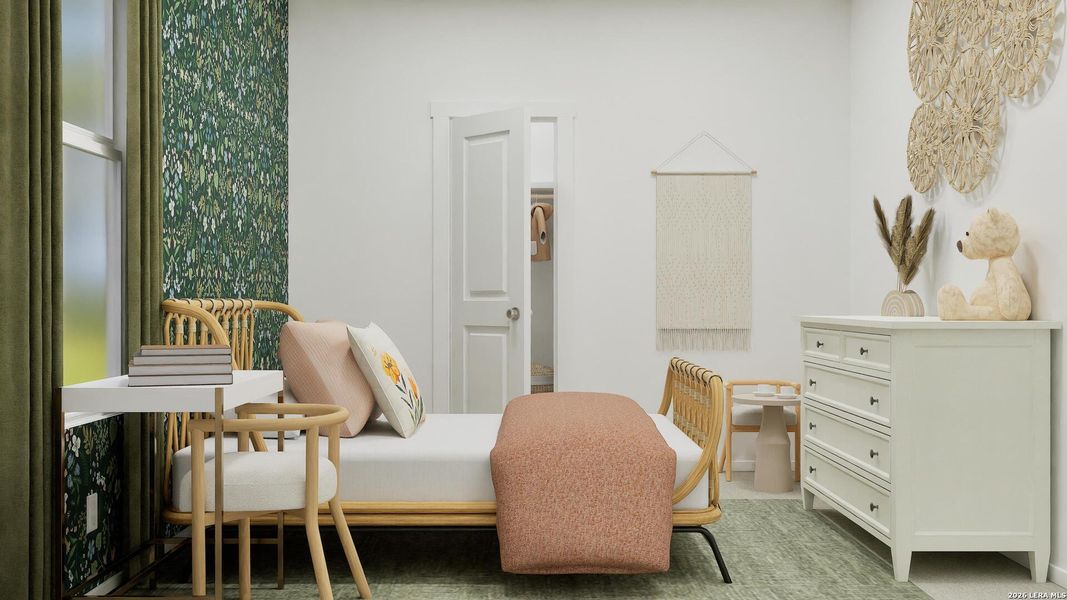 Furnished interior view inside a new home in Stone Garden, Elmendorf (Image 10).