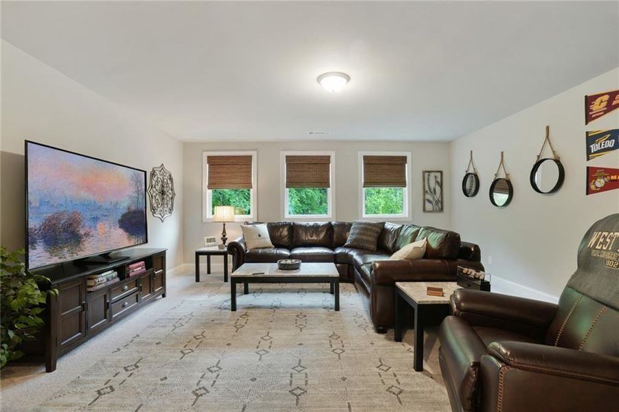 Furnished interior view inside a new home in , Roswell (Image 14).
