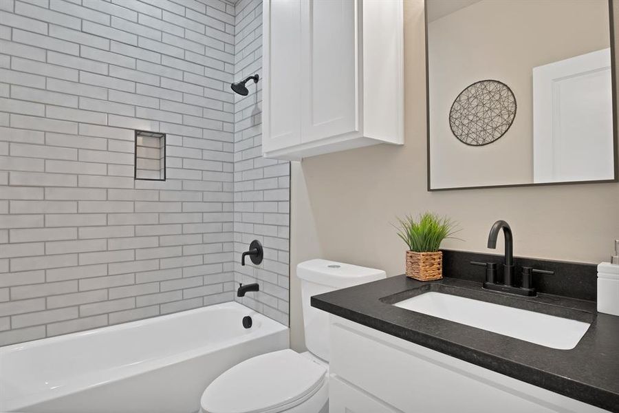 Furnished interior view inside a new home in , Itasca (Image 15). Furnished interior view inside a new home in , Itasca (Image 15).