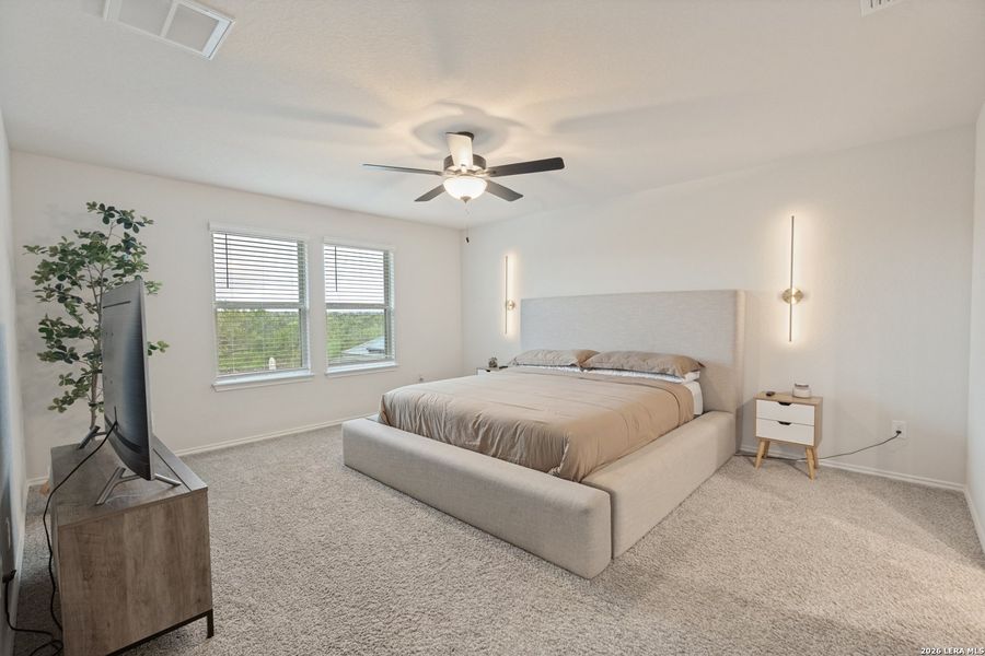 Furnished interior view inside a new home in Horizon Pointe, Converse (Image 14).