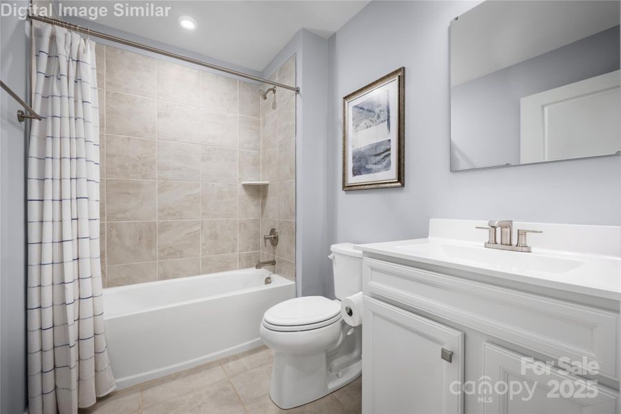 Furnished interior view inside a new home in Overture Pointe Ranches, Hickory (Image 15). Furnished interior view inside a new home in Overture Pointe Ranches, Hickory (Image 15).