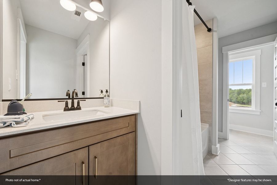Furnished interior view inside a new home in Hendrix Farms, Lexington (Image 18).