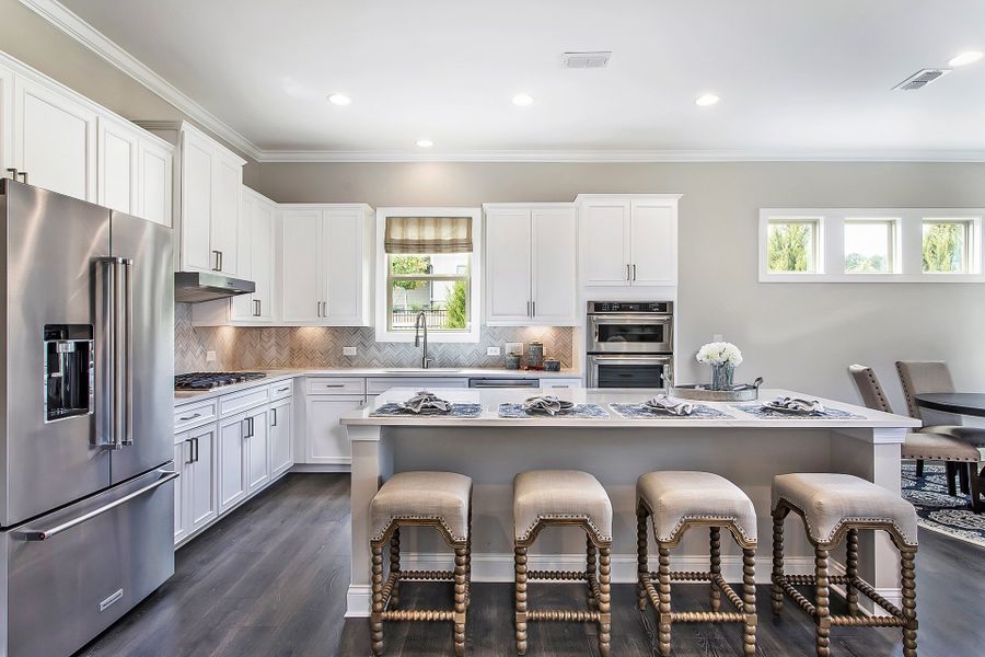 Representative furnished interior of a home built from the Plan by Beazer Homes in Gatherings® at GreenHouse: Greenhouse - 40' Active Adult, Marietta (Image 12). Representative furnished interior of a home built from the Plan by Beazer Homes in Gatherings® at GreenHouse: Greenhouse - 40' Active Adult, Marietta (Image 12).