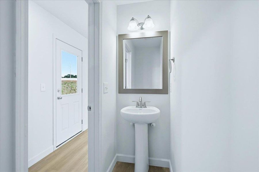 Furnished interior view inside a new home in Stones Throw, Inman (Image 9).