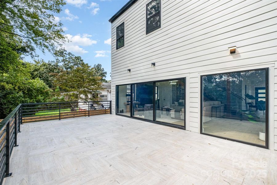 Front exterior of a new home in , Charlotte, NC, highlighting curb appeal (Image 1).