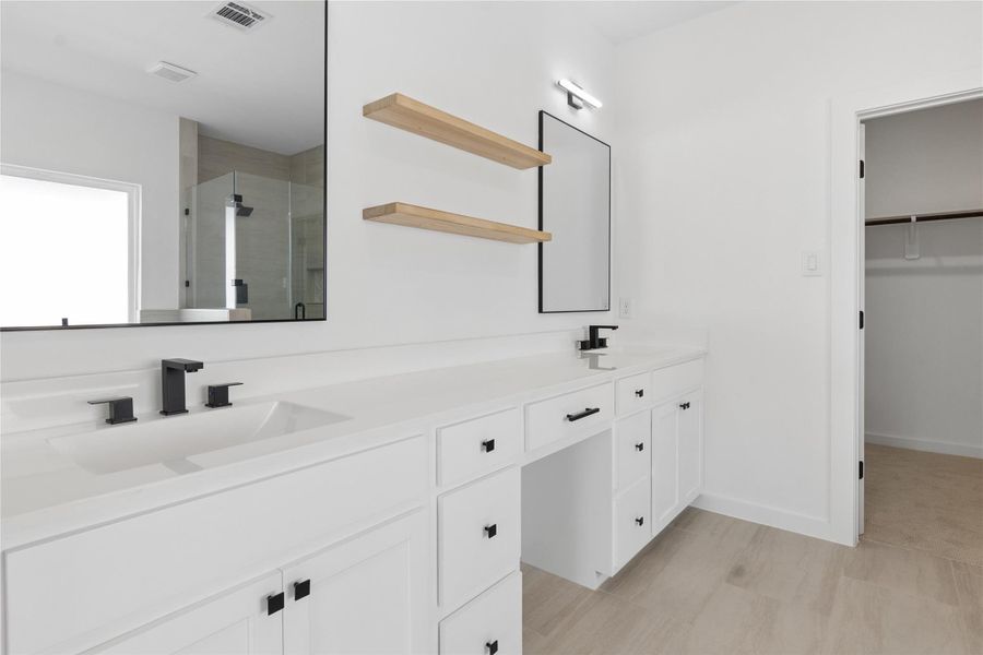 Furnished interior view inside a new home in , Houston (Image 10).
