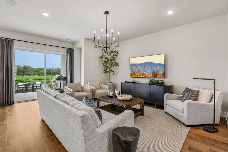 Furnished interior view inside a new home in , Kyle (Image 4).