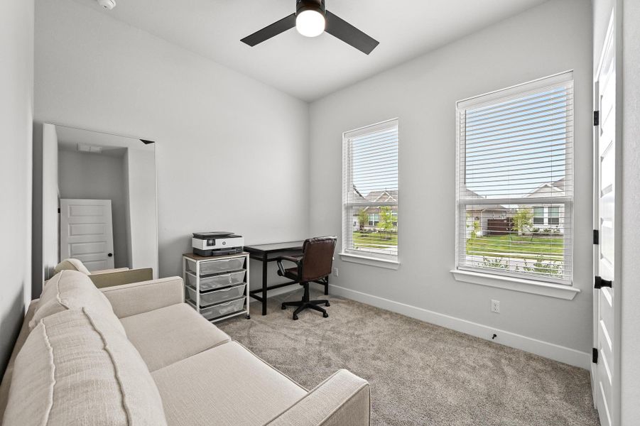 Light-filled and versatile secondary bedroom! Light-filled and versatile secondary bedroom!