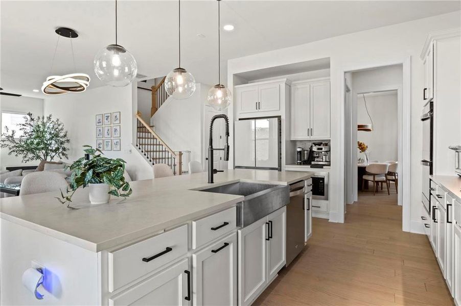 Furnished interior view inside a new home in , Woodstock (Image 18). Furnished interior view inside a new home in , Woodstock (Image 18).