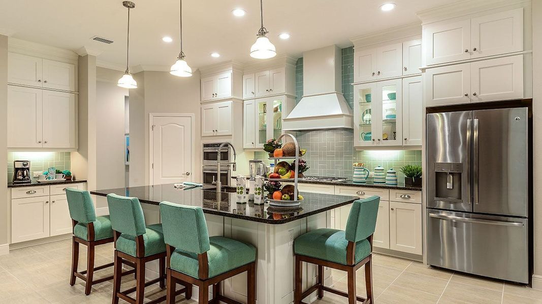 Furnished interior view inside a new home in SkySail Real Estate and Homes for Sale in Naples, FL - Neal Communities, Naples (Image 5).