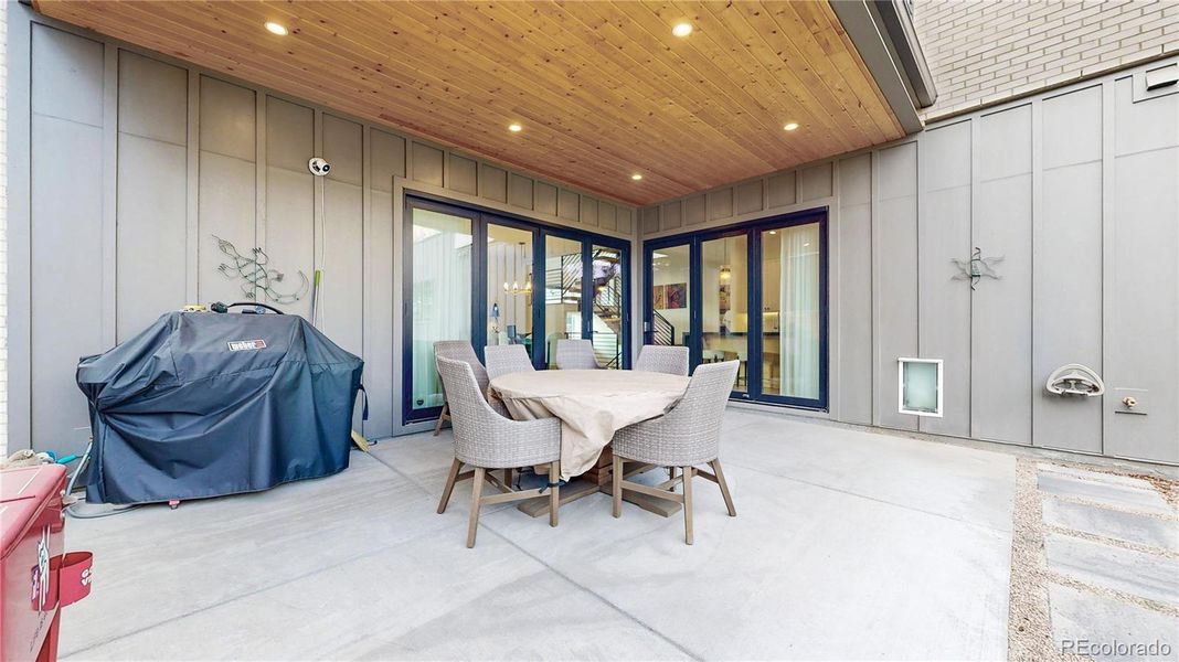 Exterior details and patio area of a home in , Denver (Image 22). Exterior details and patio area of a home in , Denver (Image 22).