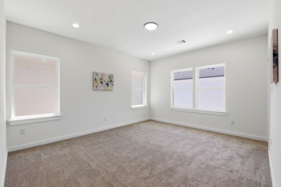 Spacious, unfurnished interior of a new home in , Houston (Image 19). Spacious, unfurnished interior of a new home in , Houston (Image 19).