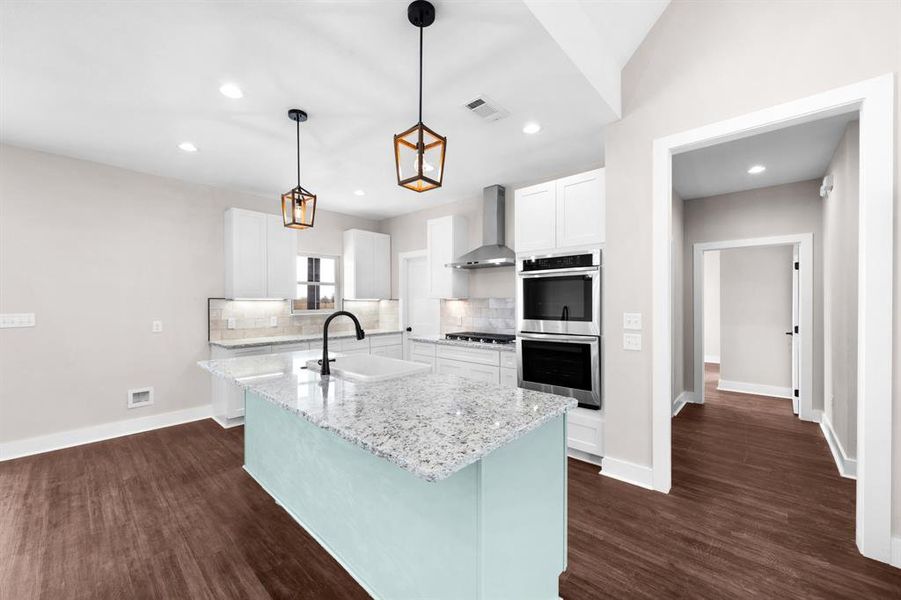 Furnished interior view inside a new home in , Saltillo (Image 6).