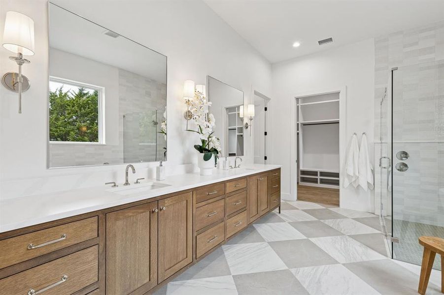Furnished interior view inside a new home in , Midlothian (Image 8).