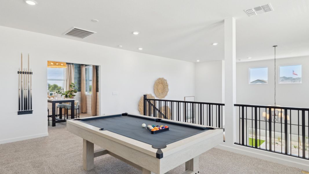 Furnished interior view inside a new home in Apache Farms, Buckeye (Image 30).