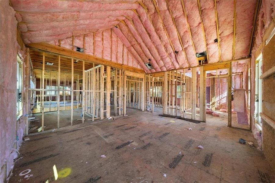 In-progress construction of a new home in , Atlanta, GA (Image 16).