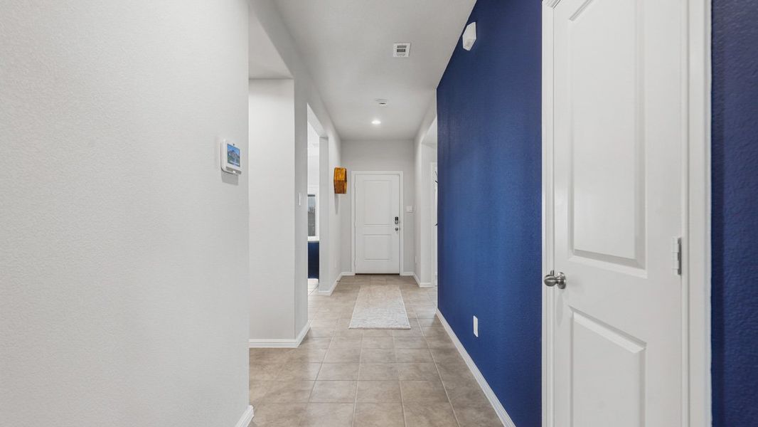 Representative unfurnished interior of a home built from the Texas Cali by D.R. Horton in The Hills at Reunion, Newark (Image 21). Representative unfurnished interior of a home built from the Texas Cali by D.R. Horton in The Hills at Reunion, Newark (Image 21).