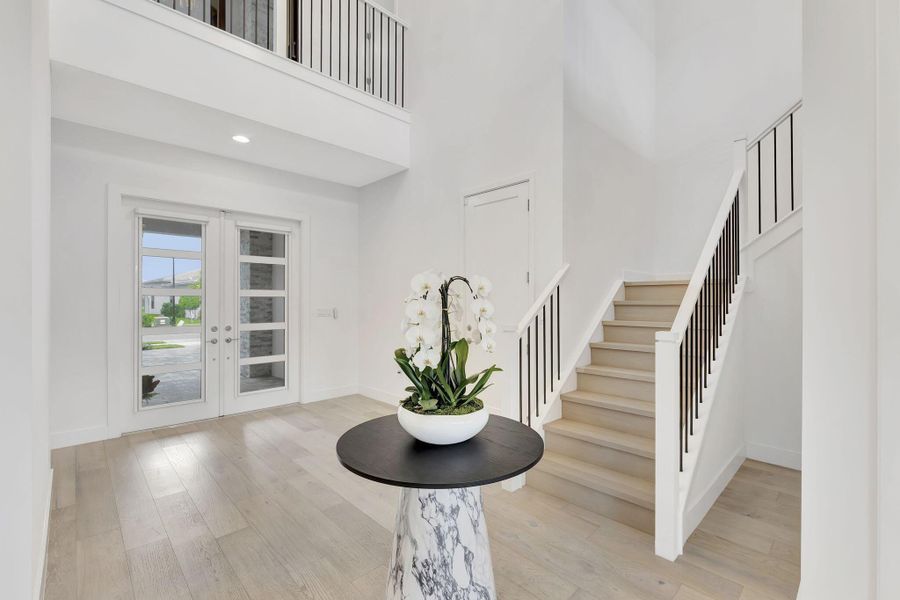 Furnished interior view inside a new home in , Boca Raton (Image 16). Furnished interior view inside a new home in , Boca Raton (Image 16).