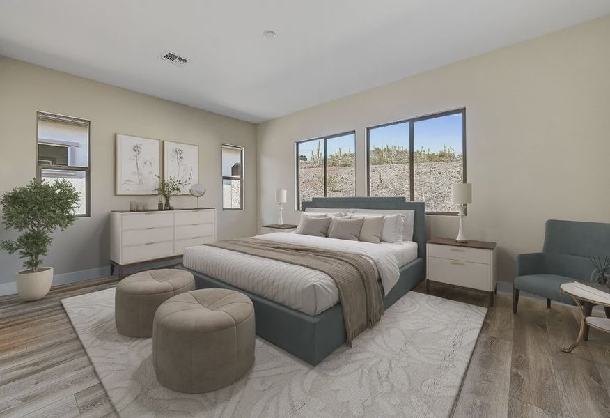 Virtually Staged Vantage Primary Bed - 3 of 6 Virtually Staged Vantage Primary Bed - 3 of 6