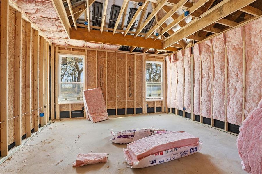 In-progress construction of a new home in , Cleburne, TX (Image 8).