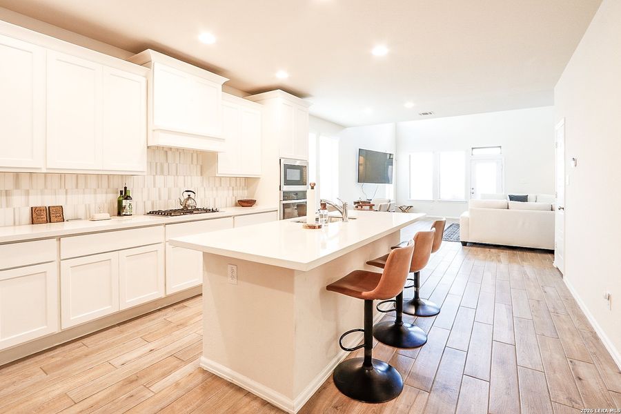 Furnished interior view inside a new home in , San Antonio (Image 3).