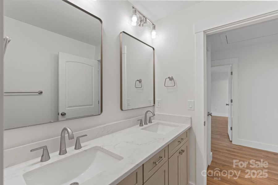 Furnished interior view inside a new home in , Hickory (Image 5).