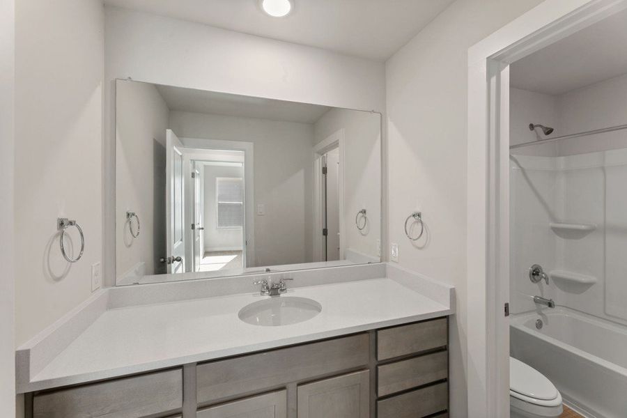 Representative unfurnished interior of a home built from the Poinsettia by Hakes Brothers in Veranda Signature, San Antonio (Image 20). Representative unfurnished interior of a home built from the Poinsettia by Hakes Brothers in Veranda Signature, San Antonio (Image 20).