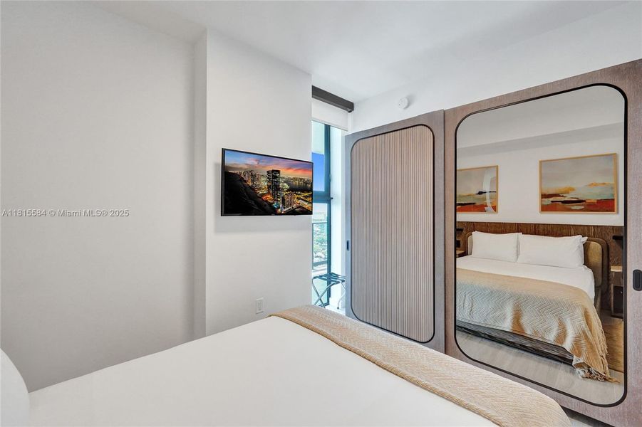 Furnished interior view inside a new home in 72 Park, Miami (Image 7).