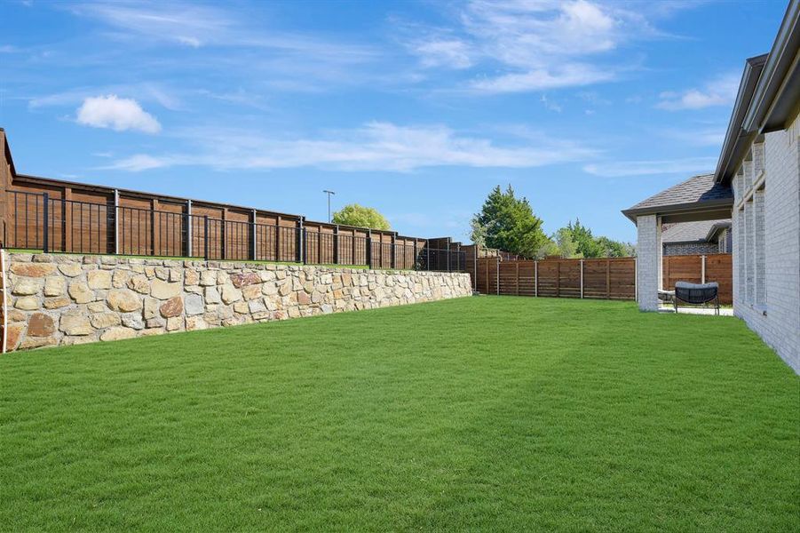 Exterior details and patio area of a home in , Mesquite (Image 25). Exterior details and patio area of a home in , Mesquite (Image 25).