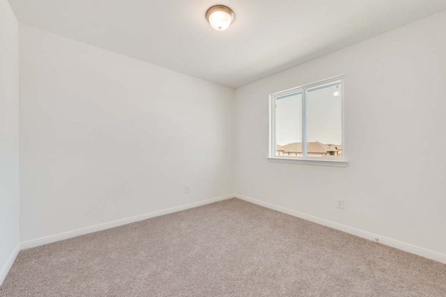 Representative unfurnished interior of a home built from the Wisteria by Pacesetter Homes in Elevon, Lavon (Image 23).