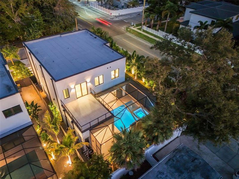 Exterior details and patio area of a home in , Sarasota (Image 26). Exterior details and patio area of a home in , Sarasota (Image 26).