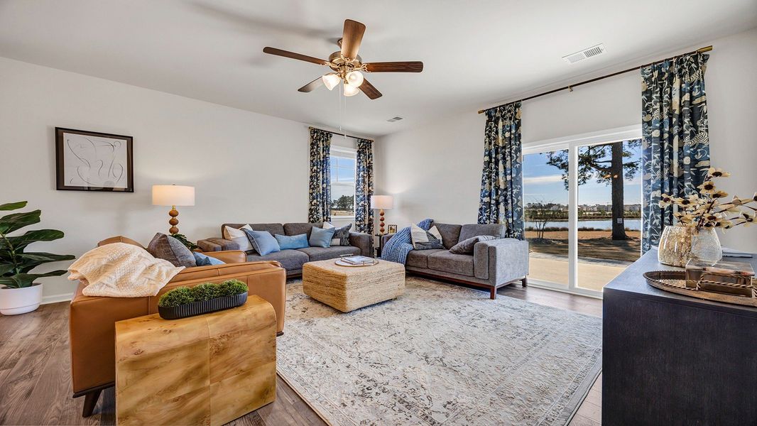 Furnished interior view inside a new home in Leatherstone, Blythewood (Image 13).