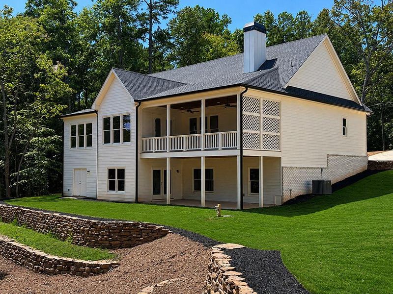 Exterior details and patio area of a home in , Canton (Image 3).