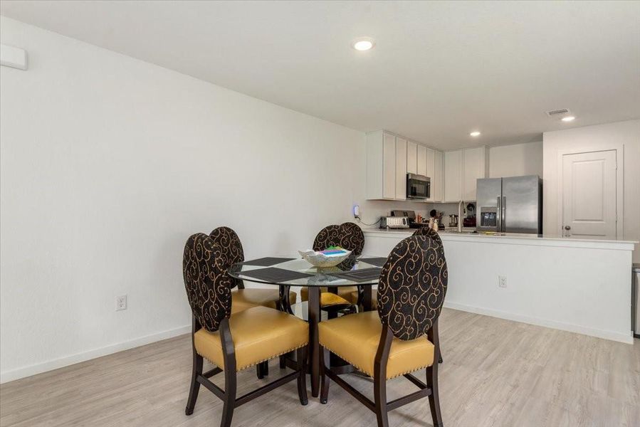 Furnished interior view inside a new home in Tavola, New Caney (Image 17).