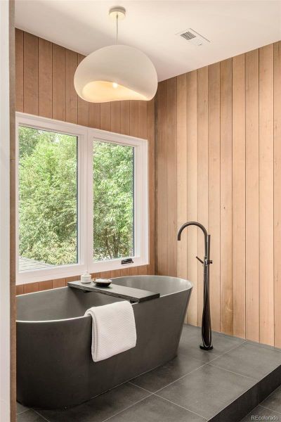 Furnished interior view inside a new home in , Denver (Image 8).