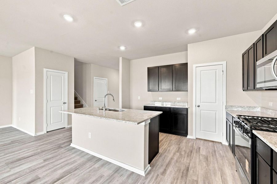 Furnished interior view inside a new home in Windcress, Cove (Image 11).