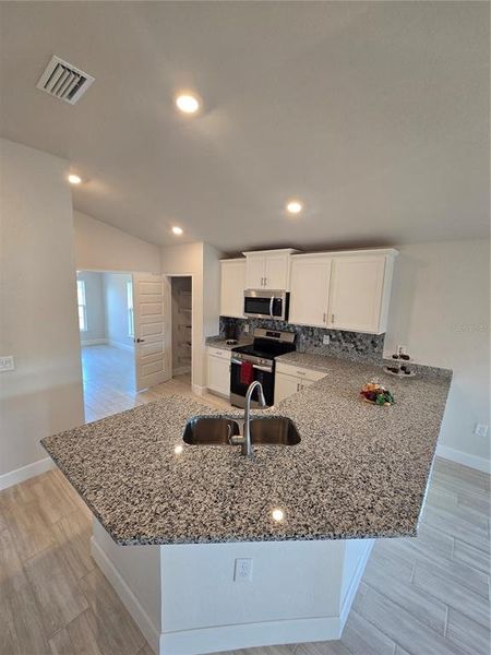 Furnished interior view inside a new home in Wyld Palms, Inverness (Image 5).