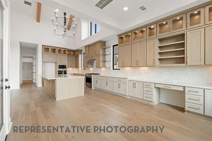 Furnished interior view inside a new home in The Parks at Wilson Creek, Celina (Image 8).