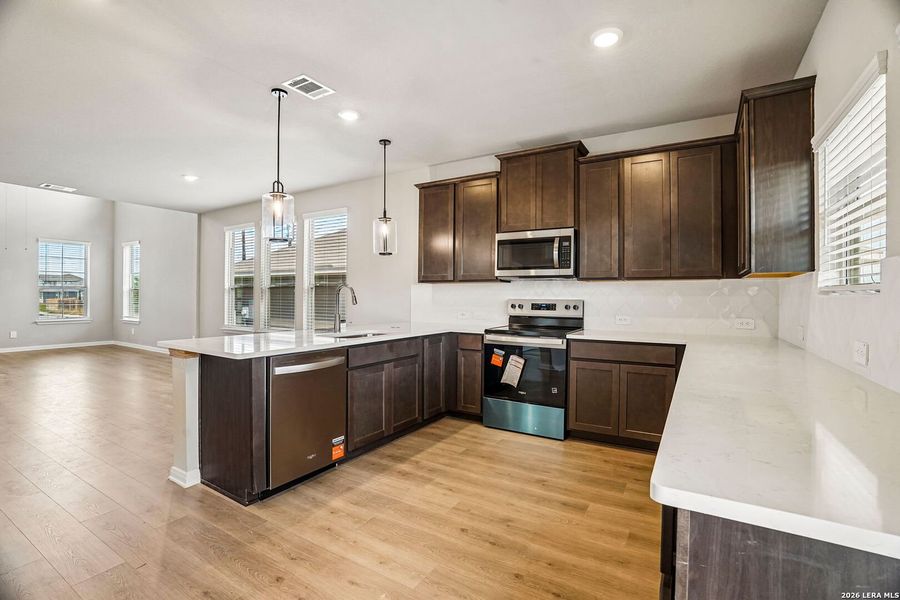 Furnished interior view inside a new home in Catalina, Converse (Image 7).