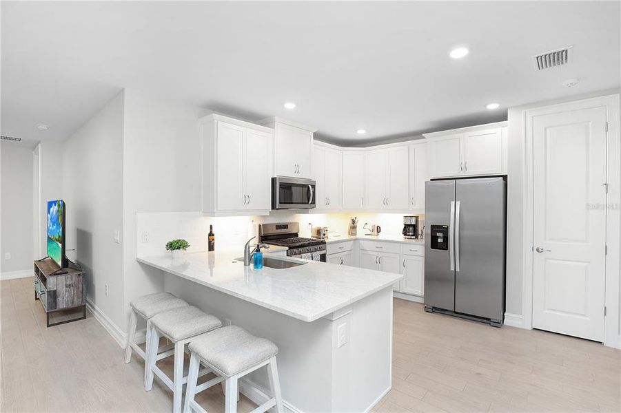 Furnished interior view inside a new home in , Punta Gorda (Image 13).