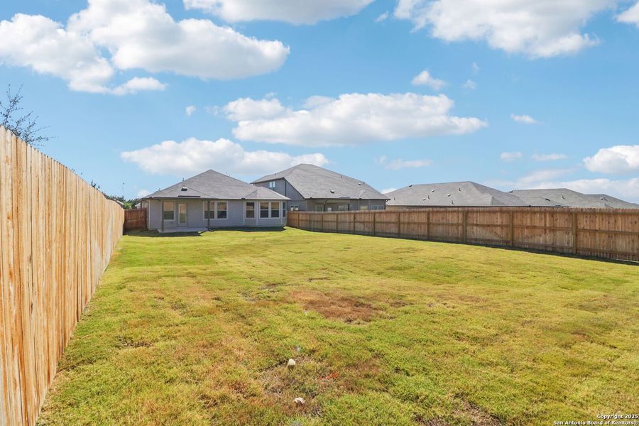 Exterior details and patio area of a home in Legendary Trails - Classic Series, Cibolo (Image 22). Exterior details and patio area of a home in Legendary Trails - Classic Series, Cibolo (Image 22).
