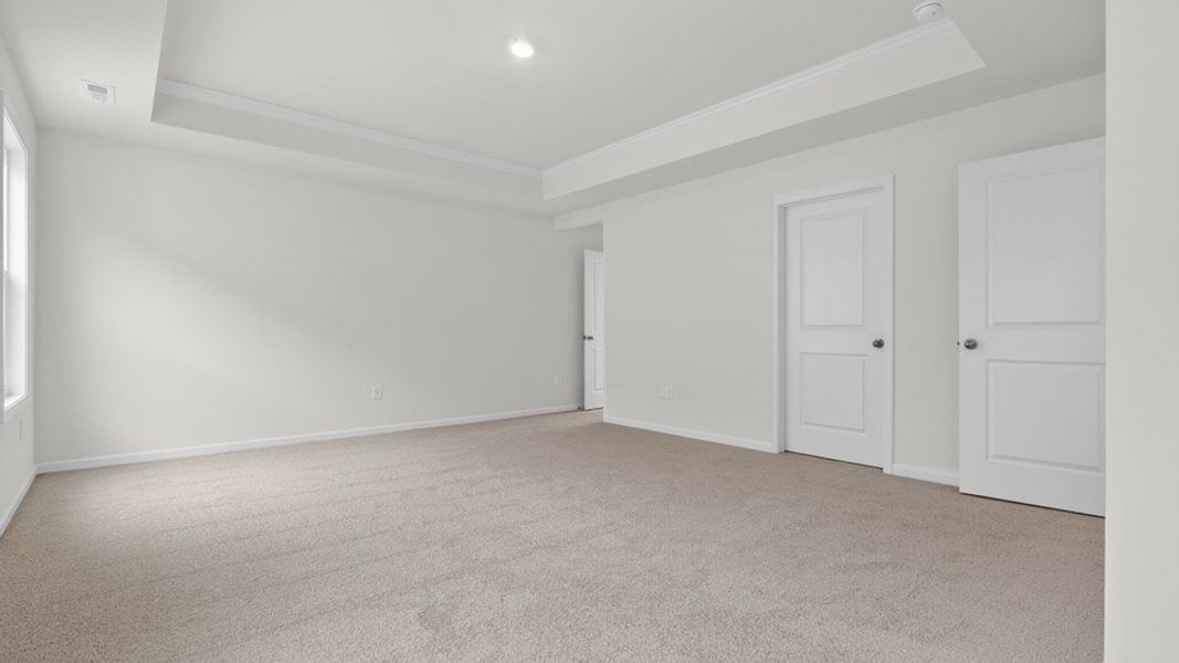 Spacious, unfurnished interior of a new home in Madden West, Fuquay Varina (Image 21).