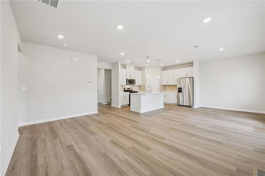 Spacious, unfurnished interior of a new home in Parkside at Grayson, Grayson (Image 45).