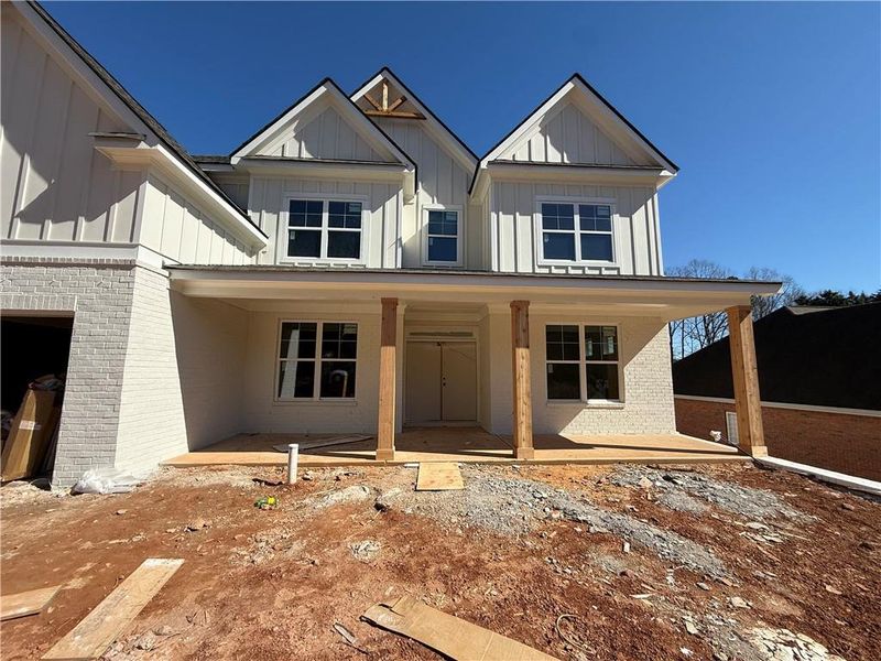 In-progress construction of a new home in , Gainesville, GA (Image 45).