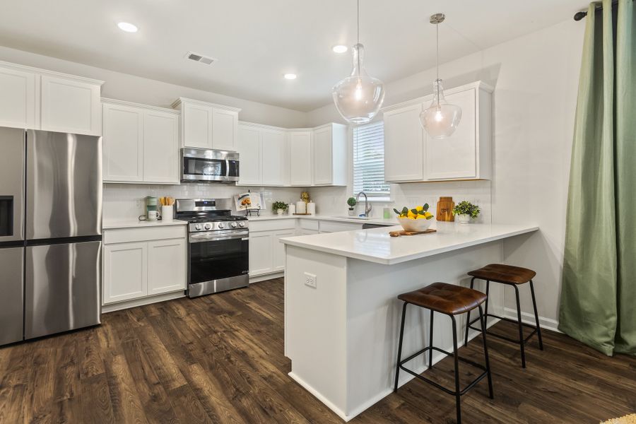 Furnished interior view inside a new home in Halton Oaks, Spartanburg (Image 6).