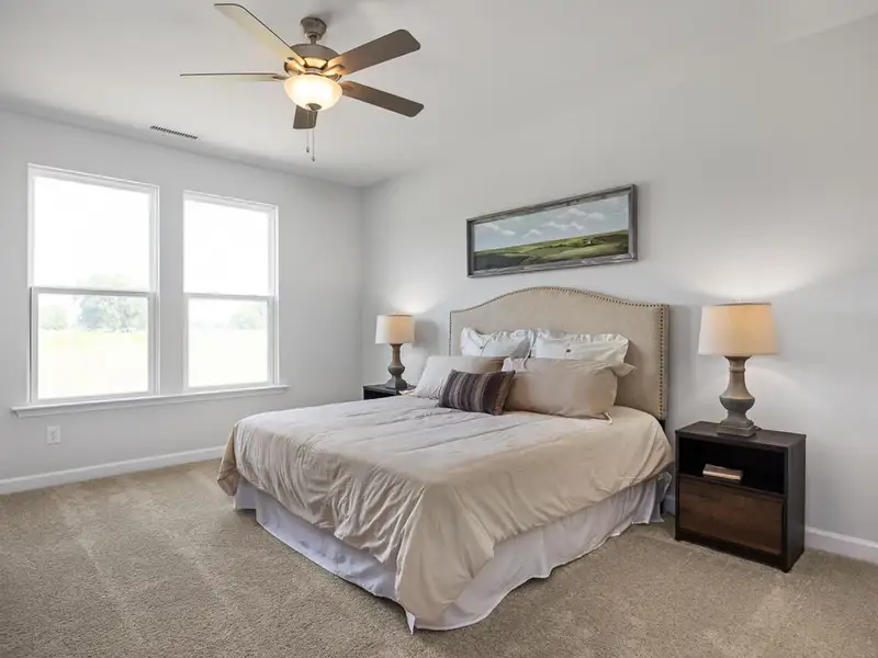 Furnished interior view inside a new home in Retreat at North Main, Lillington (Image 13).