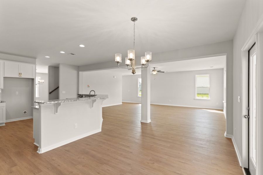 Spacious, unfurnished interior of a new home in Camden Crossing, Savannah (Image 20).