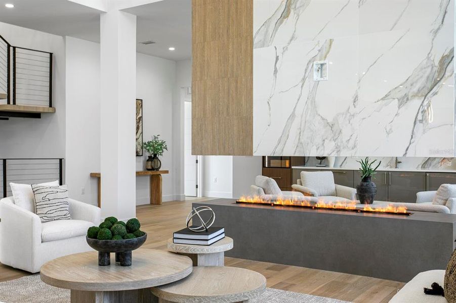 Furnished interior view inside a new home in , Tampa (Image 49).